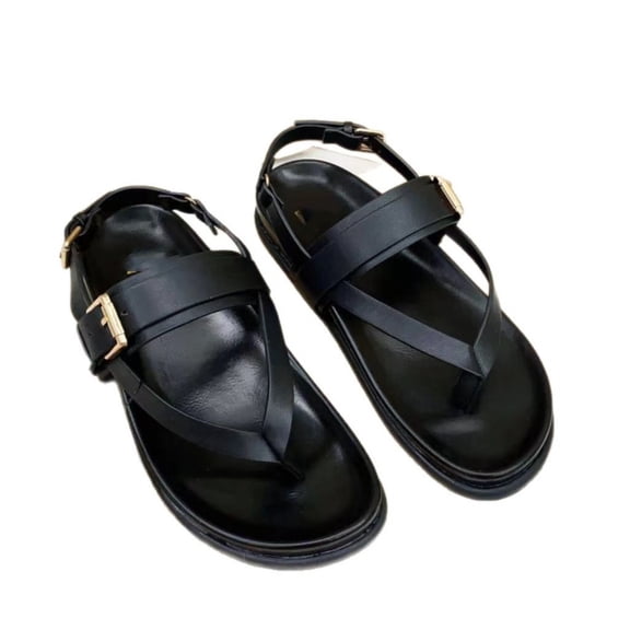 Thick Sole Flip Flop Sandals for Women, Flat Casual Beach Thong Slippers