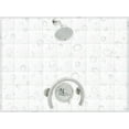 thumbnail image 2 of Bathroom Safety Grab Bar Ring for Bathtub & Shower Valve/304 Stainless/Polished Chrome/ 12" x 10", 2 of 6