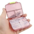 thumbnail image 4 of Pill Box, Weekly Pill Organizer 7 Day Pill Box With 7 Grids Portable Medicine Tablet Box Organizer, Used As Jewelry Box And Candy Box, 4 of 8
