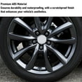 thumbnail image 3 of Snap On Wheel Center Cap, Snap in Car Wheel Hub Cover ABS 69mm Outer Diameter for Original Vehicle, 3 of 7