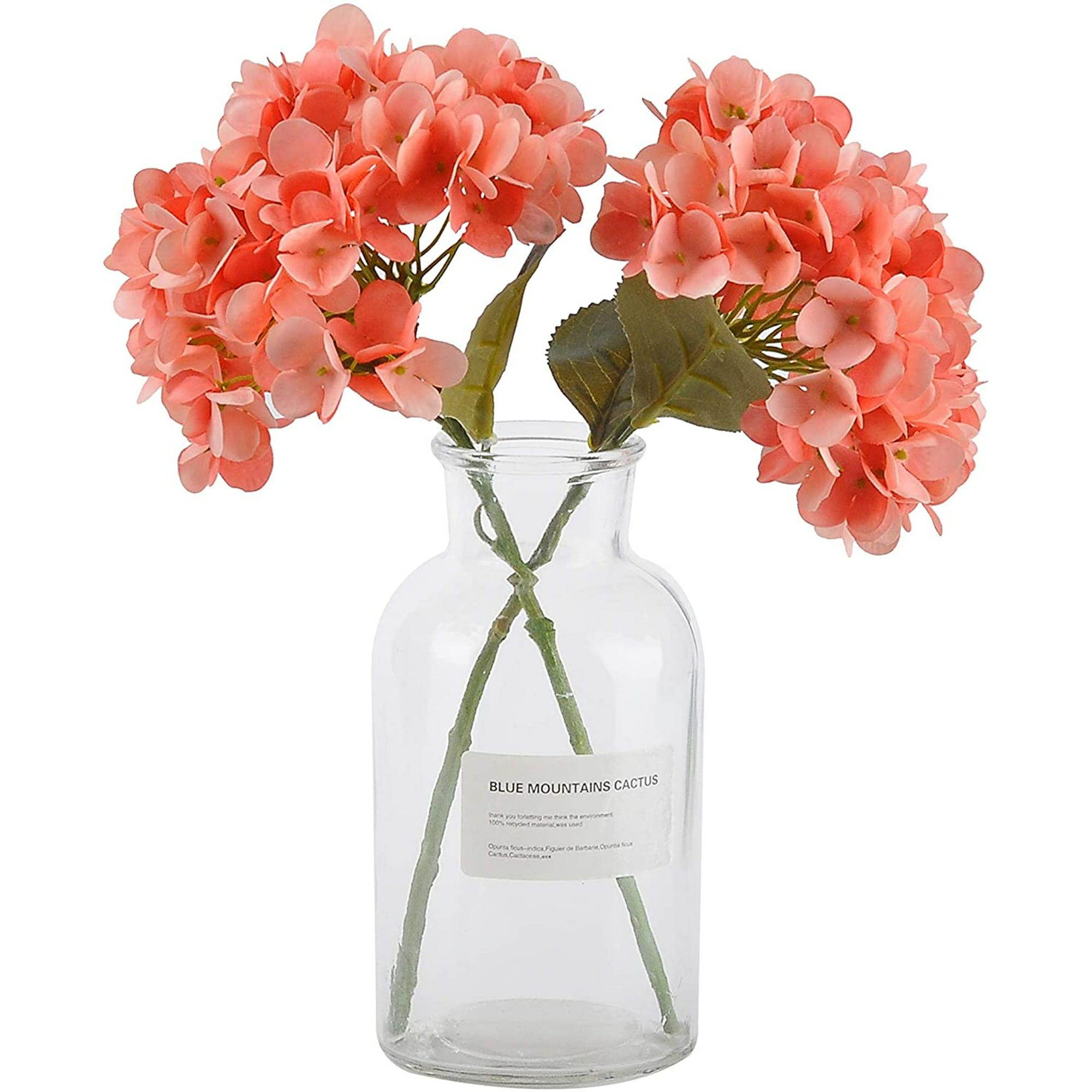 Artificial Hydrangea Flowers 6pcs 14 Inch Hortensia Bouquets for Wedding  DIY Home Decor Centerpieces(Carmine) | Walmart Canada