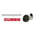 thumbnail image 5 of 1stPV 2.8mm Fixed Lens Dome Outdoor Surveillance Camera, 2MP 4in1 (TVI/AHD/CVI/CVBS), Smart IR Tech, Analog CCTV Security Camera, Metal, White, TEL Live Local Service, 1 Pack, 5 of 5