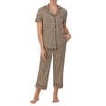 thumbnail image 2 of Secret Treasures Women's and Women's plus Traditional Short Sleeve Notch Collar Knit PJ, 2 of 7
