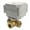 KZ-3B10 0-10V, variant on 3/8” Brass 3 Way Proportional Modulating Control Electric Ball Valve,Input 0-10V