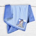 thumbnail image 1 of Disney Winnie the Pooh My First Blankie Sherpa Blanket, Blue, 1 of 8