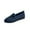 #113-Blue, variant on Women's Loafer Flats Comfortable Office Work Shoes, Cute Penny Loafer Slip On Walking Driving Shoes