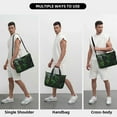 thumbnail image 7 of Honeii Lush Foliage Green Plant Print Hand Travel Bag,Travel Duffle Bag, Waterproof Weekender Bag,Carry On Tote Bags,Weekender Tote Bag,for Weekend and Business Travel, 7 of 7