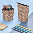 thumbnail image 4 of Picia Fashion Tatreez (3) Print Telescopic Pencil Case, Telescopic Pen Holder Telescopic Pencil Pouch Bag Stationery Pencil Case Box Storage Organizer Makeup Bag, 4 of 6