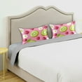 thumbnail image 3 of Yayeee Pillowcase Standard Size Set of 2 Satin Wrinkle Resistant Pillow Case, Floral Raspberries, 3 of 7