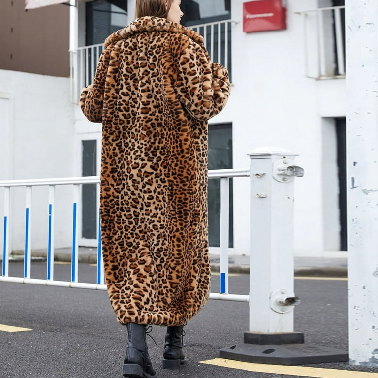 Leopard print duster coat hot sale
