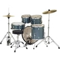 thumbnail image 2 of Pearl Roadshow Complete 5-Piece Drum Set w/ 20" Bass Drum, Hardware & Cymbals - Aqua Blue Glitter, 2 of 4