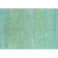 thumbnail image 1 of Ahgly Company Indoor Rectangle Abstract Light Blue Modern Area Rugs, 2' x 4', 1 of 4