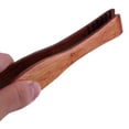 thumbnail image 4 of 3 piezas de herramientas para barbacoa de 26,5 cm, pinzas de madera para alimentos a la parrilla que protegen la salud y el medio ambiente, pinzas portátiles para barbacoa al aire libre, 4 of 7