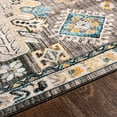 thumbnail image 6 of Lavadora Black 5'3" x 7' Traditional Machine Washable Rectangle Area Rug, 6 of 6