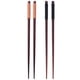 thumbnail image 4 of Palillos de madera natural 23,5 cm Estudiante Retro Cocina Comida Vajilla (Negro), 4 of 5