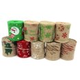 thumbnail image 3 of 6.56ft Christmas Burlap Ribbon Decorative Burlap Ribbon Roll Jute Burlap Roll, 3 of 9