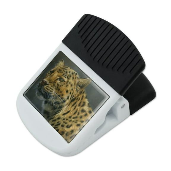 Leopard Big Cat Refrigerator Fridge Magnet Magnetic Hanging Hook Note Snack Clip