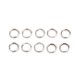 thumbnail image 3 of 100 Uds. Accesorios Anillos Divididos Pesca Aparejos Conector Señuelo Giratorio, 3 of 7