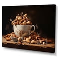 thumbnail image 2 of Designart "Nuts Cup In Minimalist Style II" Nuts Canvas Prints, 2 of 7
