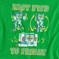 thumbnail image 2 of Transformers Forward Friday Women's T Shirt, Kelly Green, Small, 2 of 6