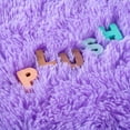 thumbnail image 7 of Junovo Super Soft Fluffy Area Rugs Modern Shag Rug for Bedroom Living Room,Cute Carpets for Kids Nursery Girls Home Dorm,5'x8',Purple, 7 of 7