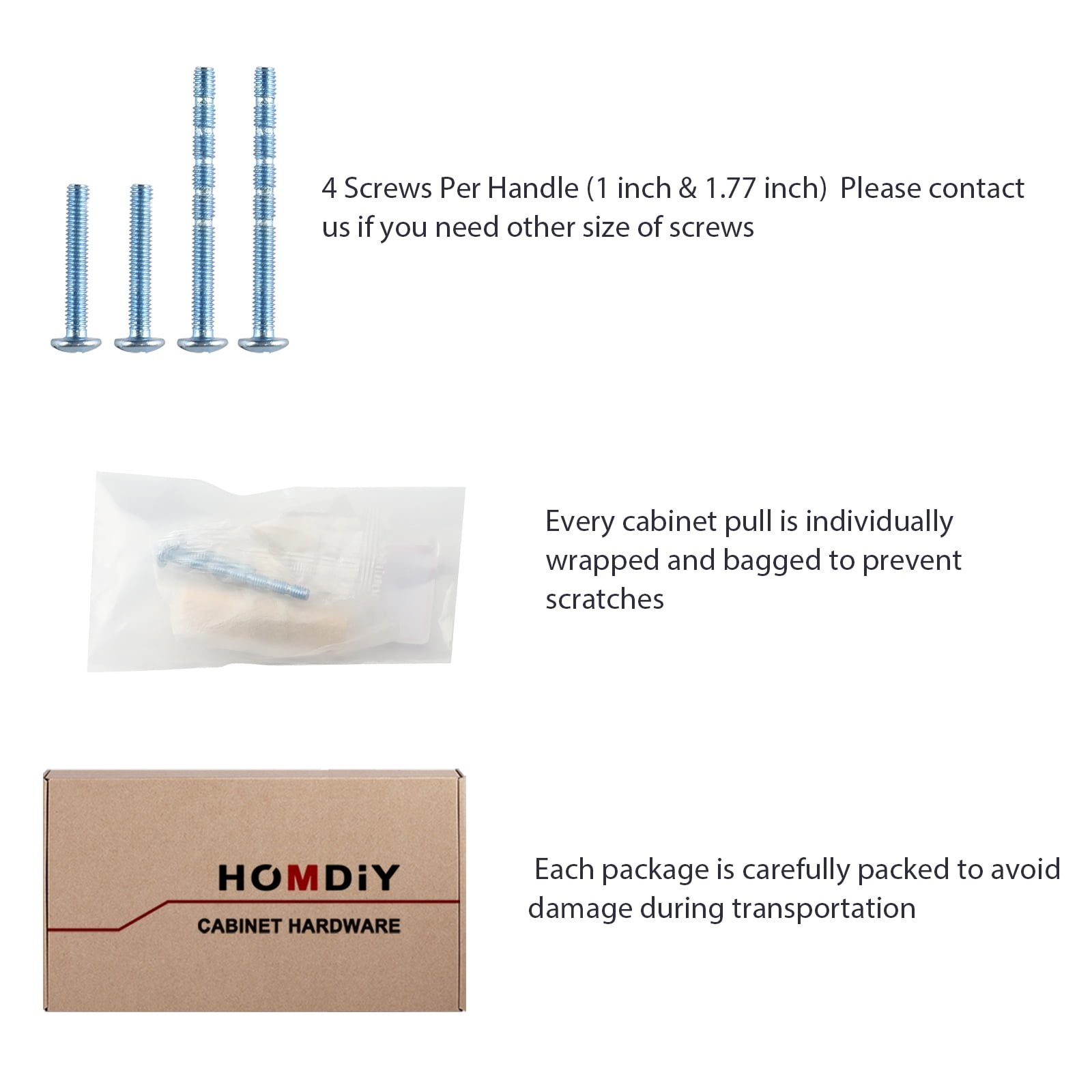 Homdiy 15Pack Gold Cabinet Pulls Brushed Brass Hardware Cabinet Handles Gold Drawer Pulls for Kitchen Cabinets, Dresser Drawers, 5inch Hole Center