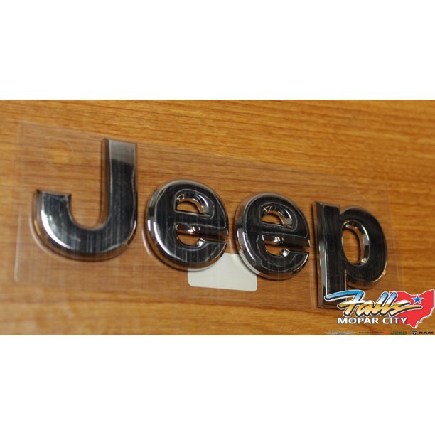 20072017 Jeep Compass Patriot Commander Hood Emblem Badge Mopar OEM