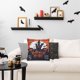 thumbnail image 3 of Fundas De Almohada De Tiro De Halloween 18X18 Pulgadas Decoraciones De Halloween Sombrero De Bruja De Calabaza Funda De Almohada De Araña Funda De Cojín De Lino 4 Uds Inevent HA037671-00, 3 of 6