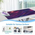 thumbnail image 5 of Ironing Mat Portable Ironing Blanket for Table Top Travel Ironing Pad for Washer Dryer 27.6" x 47.2" Lines and Glowing Dots, 5 of 6
