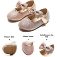 thumbnail image 4 of Toddler Little Girl Dress Shoes - Girl Mary Jane Flats Party School Wedding, 4 of 7