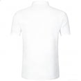 thumbnail image 5 of Timoontee Men's Short Sleeve T-Shirt Stand Collar Solid Color Casual Lightweight All Season Easy Care Everyday Wear White S, 5 of 6