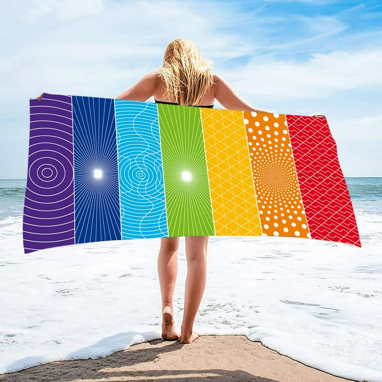 Rainbow bath towels hotsell