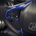 thumbnail image 5 of 3pcs Car Steering Wheel Frame Cover Trim Stickers Decorative Decals Interior Parts Compatible For10th, 5 of 9