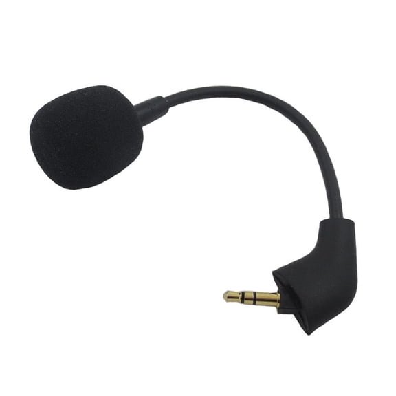 Pitycbo Gaming Headset Mic Replace Black Detachable Easy Pickup Voice Gaming Headset for