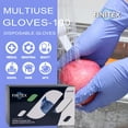 thumbnail image 3 of FINITEX 1000 Count Medical Exam Gloves, Latex-free, Rubber Free, Food Safe Examination Chemo Nitrile Disposable Gloves, Medium, 3 of 8