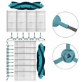 thumbnail image 3 of Mosiee Main Brush Side Brush Filter Kit For Atvel For Smartgyro R80 Base Vacuum Cleaner For Conga 2499 Ul/Tra Home Advanced Cleaner, 3 of 4