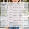 thumbnail image 3 of Spazoro Girls Mock Neck Pullover Top, Mock Neck Long Sleeve Soft Solid Color 100% Cotton Loose Fit Basic Layering Shirts for Daily Wear Purple Size 5-6, 3 of 9