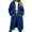 Blue, variant on HappyYEE Midlength Hoodie Jackets for Women, Casual Hooded Drawstring Zipper Sweatshirt Coat, Long Sleeve Loose Outer Tops with Pockets