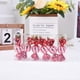 thumbnail image 1 of CaiYueKe 6 Pcs Christmas Candy Ornaments Plastic Tree Decorations 3D Hanging Ball Holiday Party Supplies Festive Shiny Artificial Decor for Xmas Tree Home Decor, 1 of 2