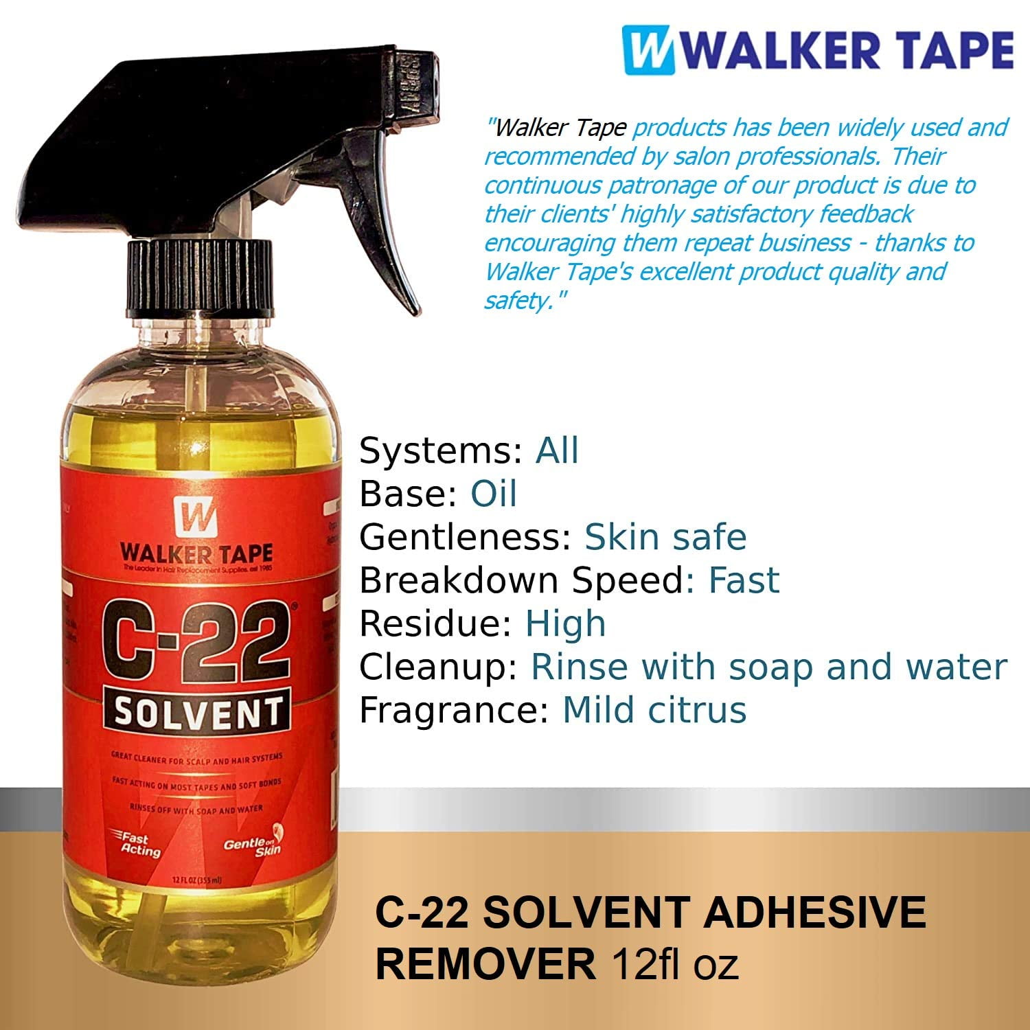 GL Remover - Citrus solvent based aerosol for glue and label removal