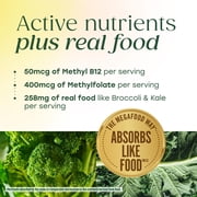 MegaFood Balanced B Complex - 8 B Vitamins - Vitamin B6 & B12 - Vegan - 60 Servings