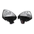 thumbnail image 2 of Tweeter Rotatif, Tweeter 7 Couleurs LED 2PCS Mat PC ABS pour le Repacking Automobile, 2 of 8