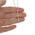 thumbnail image 5 of Faith Cross Necklace for Women Faith Over Fear, 5 of 9