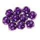 thumbnail image 5 of 10 dados acrílicos opacos D16 de 16 caras y 14 mm para juegos de rol. Púrpura, 5 of 7