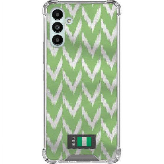 Skinit Countries of the World Nigeria Soccer Flag Galaxy A13 5G Clear Case