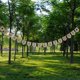 thumbnail image 2 of Burlap Banner,Banner Graduación,Felicidades letras,casquillo de la graduación,fiesta de celebración,cuerda colgante,guirnalda de la vendimia,fiesta en el jardín,Photo Prop, 2 of 7