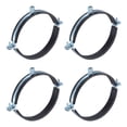 thumbnail image 1 of 4 Pack Split Ring Pipe Hanger, 140mm/5.5inch Adjustable Pipe Bracket Clamp, 1 of 6