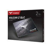 Team Group T-FORCE VULCAN Z 2.5 2TB SATA III 3D NAND Internal Solid State Drive (SSD) T253TY002T0C101
