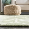 thumbnail image 6 of SAFAVIEH Dhurries Addison Geometric Area Rug, Sage/Ivory, 8' x 10', 6 of 9