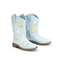 thumbnail image 2 of DREAM PAIRS Girls' Mid-Calf Cowboy Boots, Western Riding Boots for Toddler/Little Kid/Big Kid, 2 of 5
